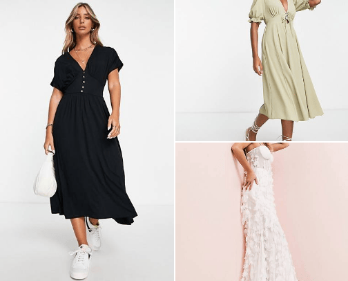 dresses cover photo collage