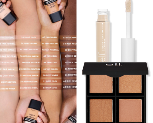 Affordable makeup routine cover photo collage