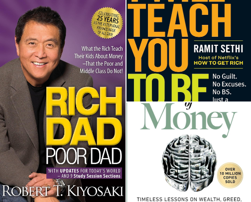 10 Books That Can Change Your Money & Life cover photo collage
