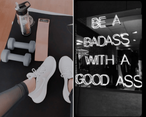 Work out Essentials 🏋️‍♀️ cover photo collage