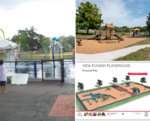 Best Family-Friendly Outdoor Activities in Tewksbury, MA & Nearby – Playgrounds, Splash Pads, Parks & Nature Trails cover photo collage