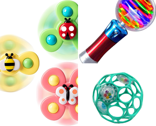 Pediatric PT Toy Recommendations cover photo collage