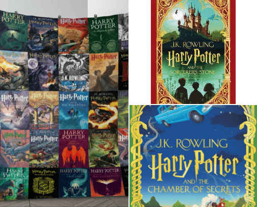 Harry Potter Merch cover photo collage
