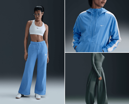 Active wear cover photo collage