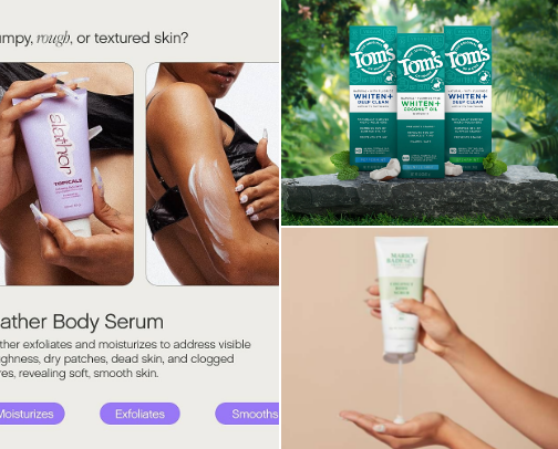 My top hygiene products! 🧖🏼‍♀️ cover photo collage