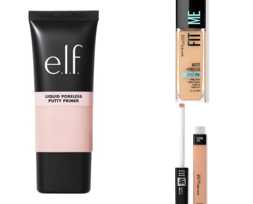 makeup routine that doesn’t break the bank cover photo collage