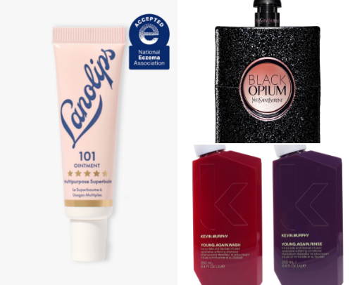 My favorite beauty recs cover photo collage