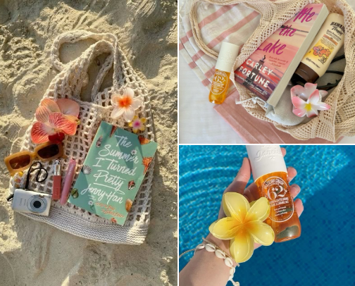 🌴🌺summer essentials to LOOK and SMELL like paradise cover photo collage