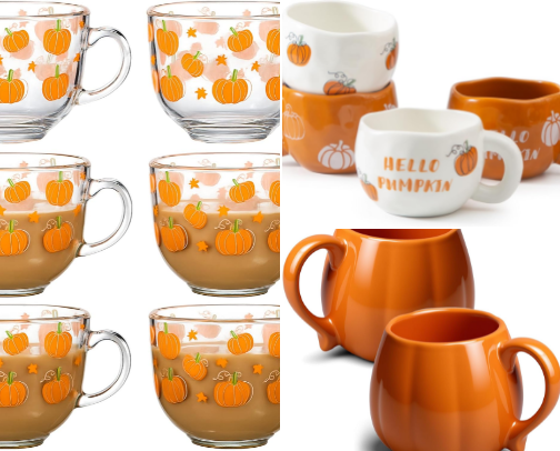 Cute Fall Mugs on Amazon for Cozy Coffee & Tea Season cover photo collage