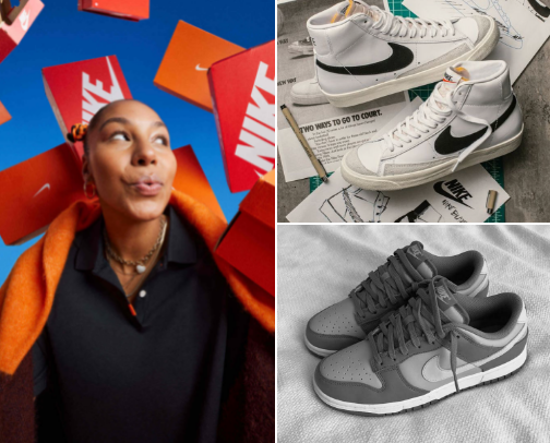 Nike shop ✨ cover photo collage
