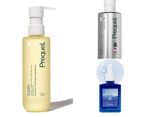 glass skin routine cover photo collage