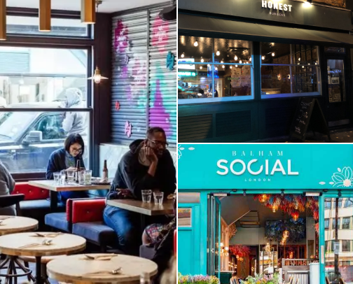 Places you MUST go in London if you want GOOD FOOD!!! 🍽🌯🥘🍟🌮🍲🍱🍕 cover photo collage
