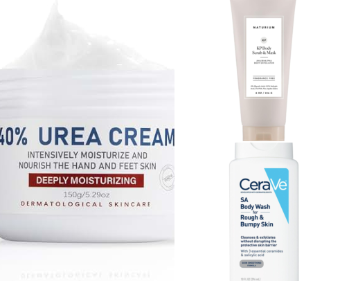 What Healed My Bumpy Skin (Keratosis pilaris) cover photo collage