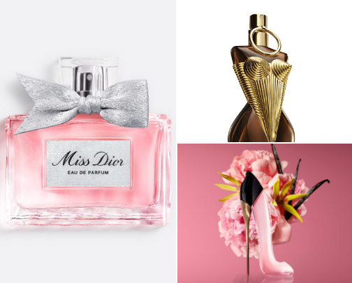 Top perfumes for women🧚‍♀️✨💕 cover photo collage