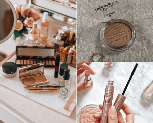 My favorite makeup products🥰 cover photo collage