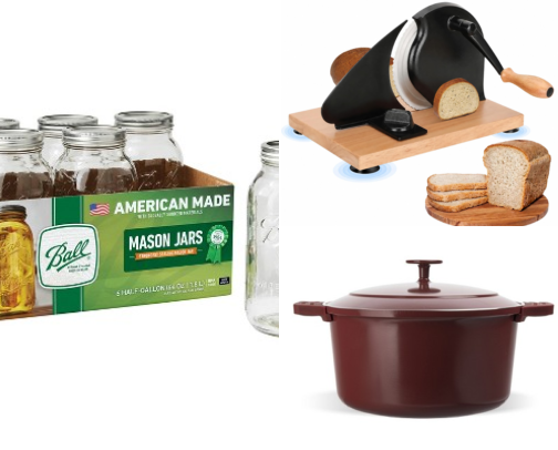 Sourdough Recipes, tools and supplies cover photo collage