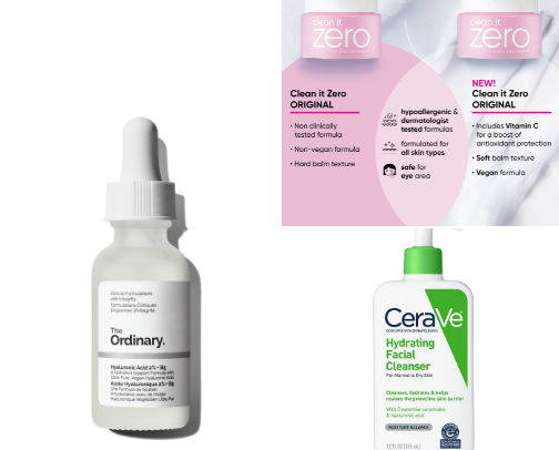 “My Must-Have Beauty Routine Products ✨” cover photo collage