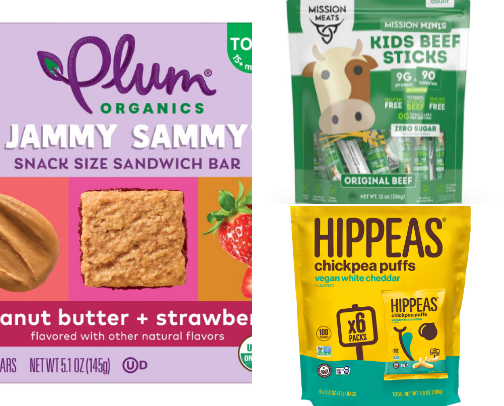 Easy on-the-go toddler snacks 🏃‍♀️ cover photo collage