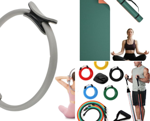 🧘‍♀️ Best Pilates Equipment for Beginners (Easy Home Workouts) cover photo collage