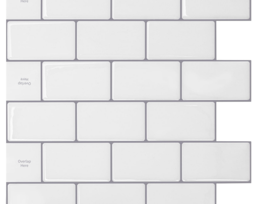 Peel and Stick Backsplash Tiles That Finally Made My Kitchen Look Finished cover photo collage