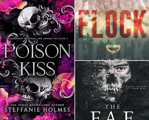 Dark Romance Books cover photo collage