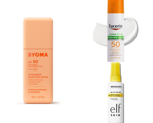 SPF/Sunscreen Faves cover photo collage