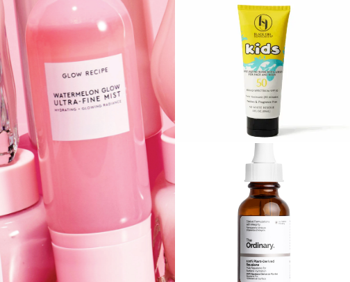 My favorite beauty recs cover photo collage