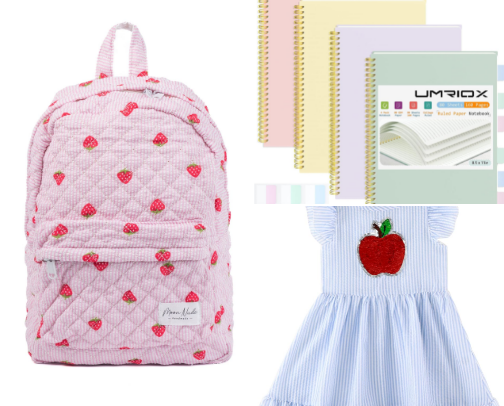 Back to School Essentials cover photo collage