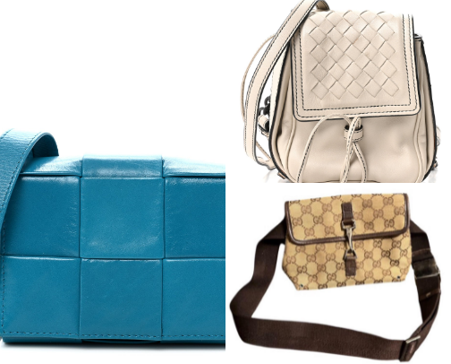 Trendy + Vintage Luxury Designer Bags Under $500 cover photo collage