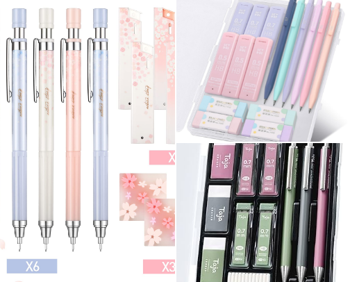 Cute Pencils to Help Your Aesthetics!! cover photo collage