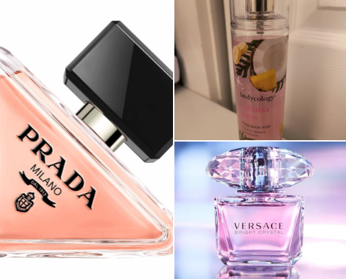 Fragrances ✨ cover photo collage