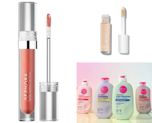 My favorite beauty recs cover photo collage