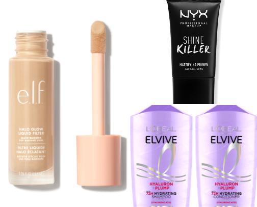 My favorite beauty recs cover photo collage