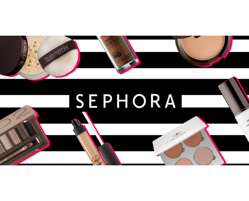 My Sephora everyday skincare products cover photo collage