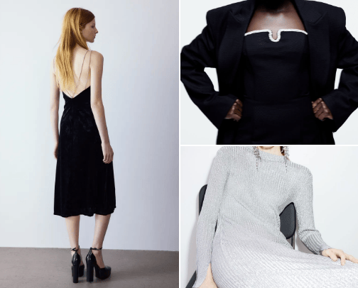 Under $50 Holidays festive outfits cover photo collage