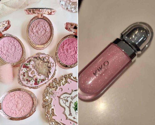 Low budget makeup cover photo collage