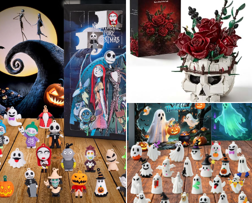 Halloween Advent Calendars cover photo collage