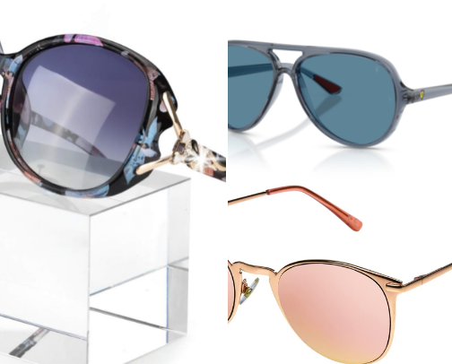 Shopping for Sunglasses cover photo collage