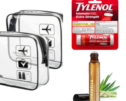 Travel Emergency Essentials - Carry On Approved! cover photo collage