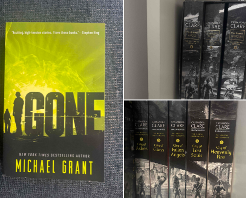 lover of Sci-Fi and dystopian novels cover photo collage