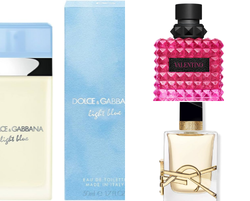 The best perfumes cover photo collage