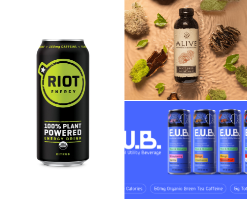 《☆☆☆》Natural drinks, Mushroom 🍄 powered ♡ mood motavaters♡ help with concentration♡ cover photo collage