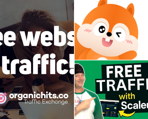 Best Traffic Exchange Sites 2026 cover photo collage