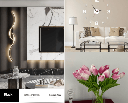 Home Decor cover photo collage