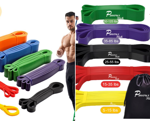 Home workout equipment and accessories cover photo collage