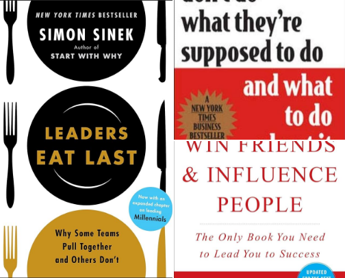 Books that Helped me Become a Better People Manager cover photo collage