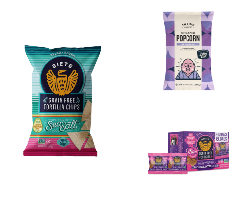 Clean Crunch Crusaders- Healthy Organic Snack Attack options cover photo collage