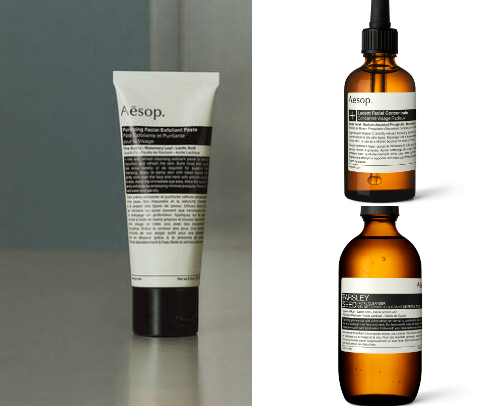 Skincare cover photo collage