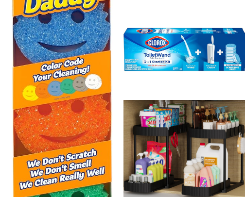 Less mess, Less stress cover photo collage