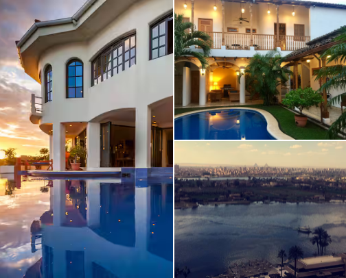 The Top Airbnb's To Stay Anywhere In The World. cover photo collage